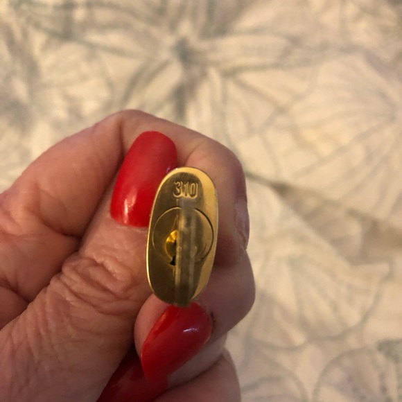 Louis Vuitton Lock & key # 310. Comes on 16” necklace. Looks NEW! - Picture 5 of 5